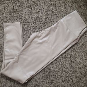 Li Lyn tan leather pants/leggings size 26
